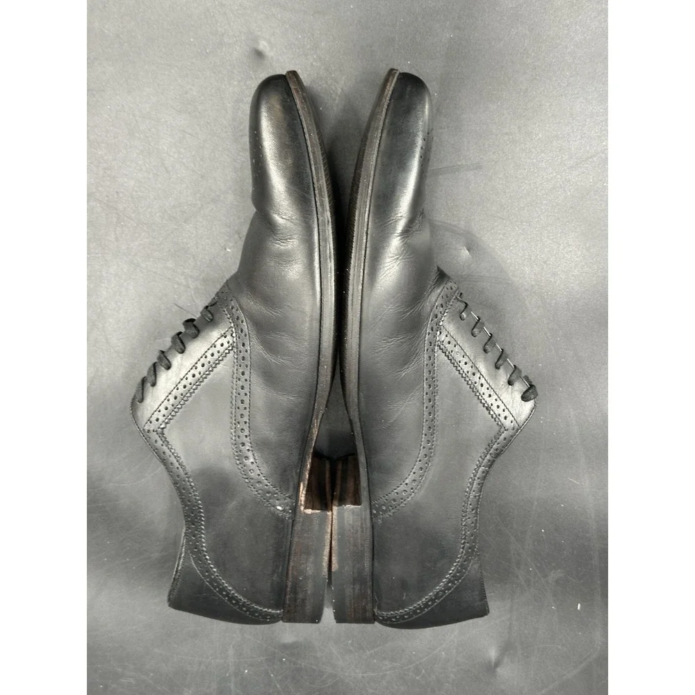 Pal Zileri Whole Cut Oxfords Brown Men's‎ Size 43.5 Black